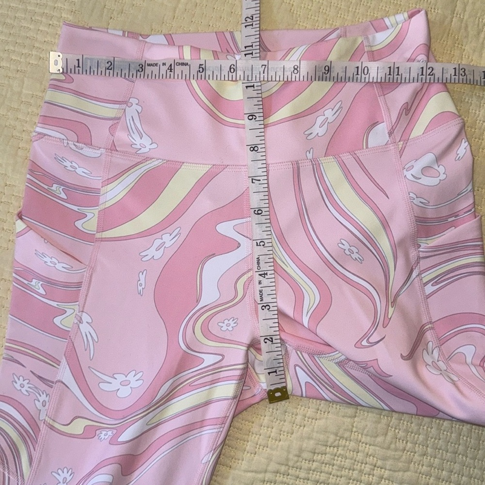 Fabletics Pure Luxe Legging Swirl Groovy Small I16 - Picture 5 of 6